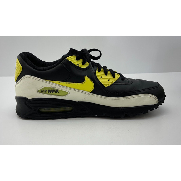 Nike Air Max 90 PRM Black Volt Yellow Glow In The Dark Men\'s Shoes sz 11.5 RARE main image 7